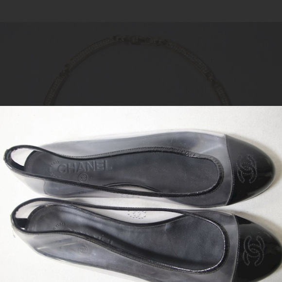Chanel clear PVC flats - Picture 4 of 5